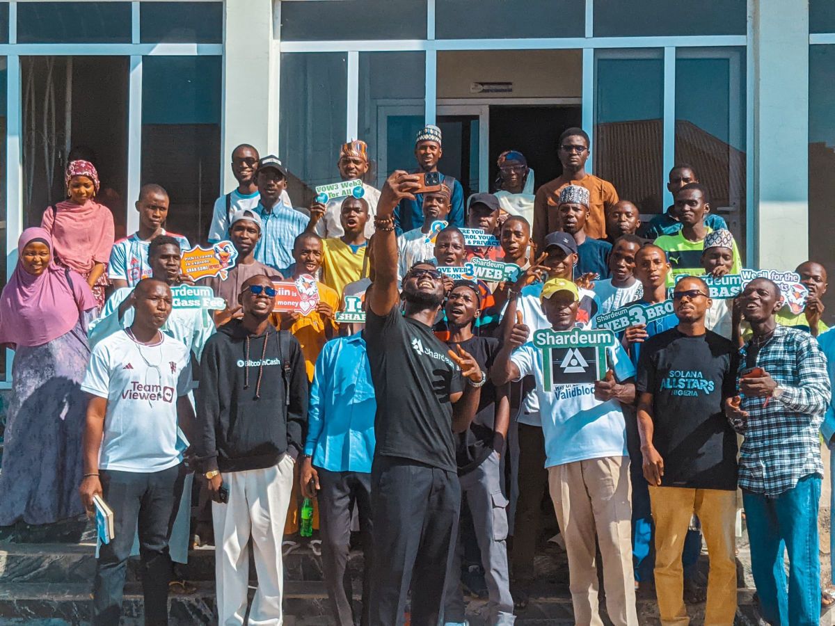 Students and facilitators after a session